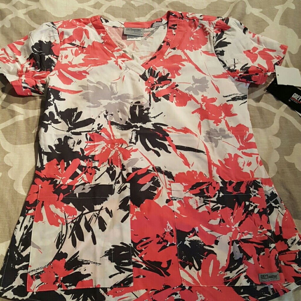 Grey's Anatomy scrub top