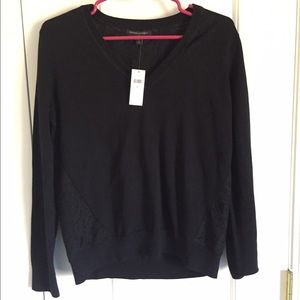 Banana Republic Lace Back Sweater