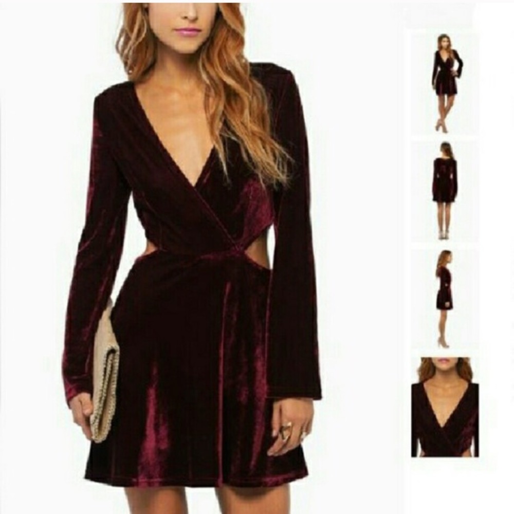 Tobi Velvet Dress