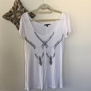T-Shirt with Cow Skulls