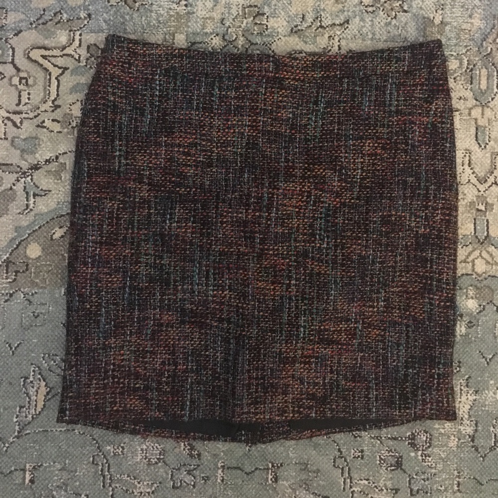 Multicolor Pencil Skirt