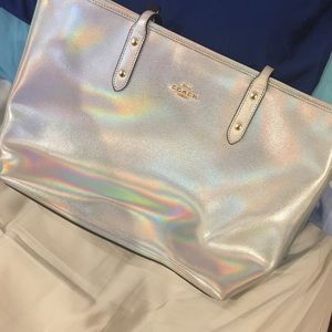 Coach Holographic Handbag
