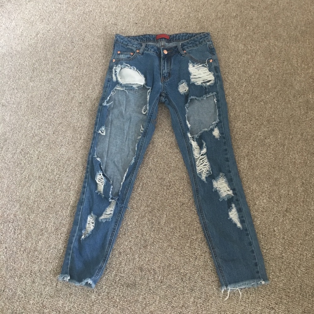 Destroyed Boyfriend jeans