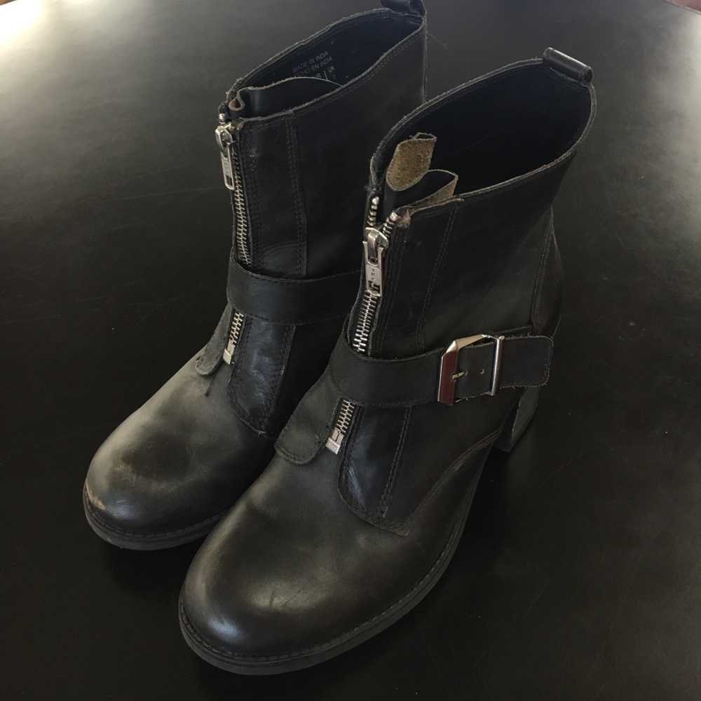 Black Combat Boots