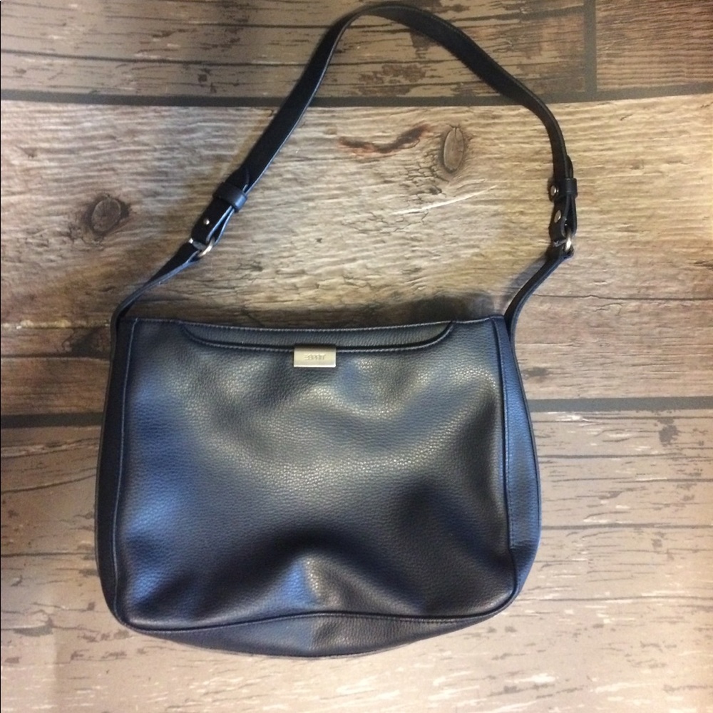 Esprit Navy Blue Faux Leather Purse