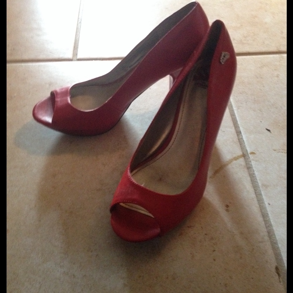 Red high heels