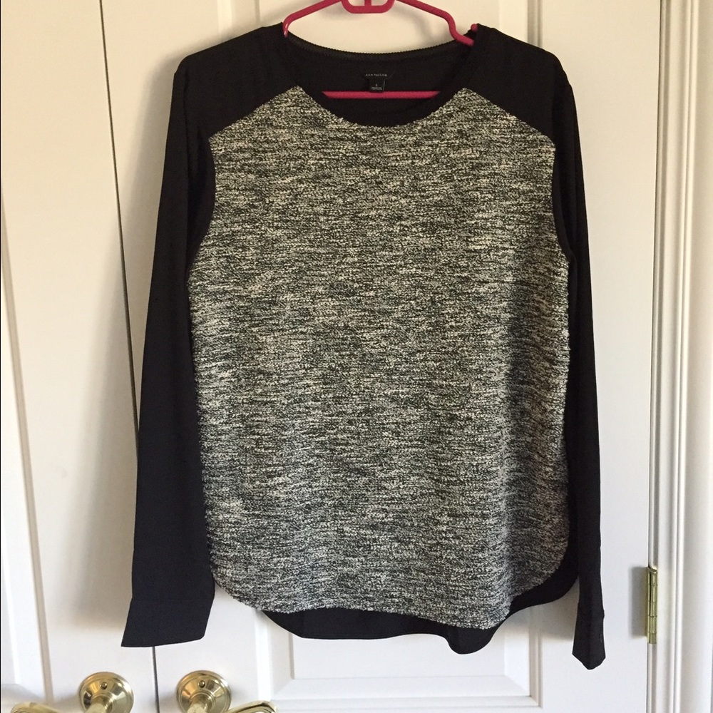 Ann Taylor Textured Blouse