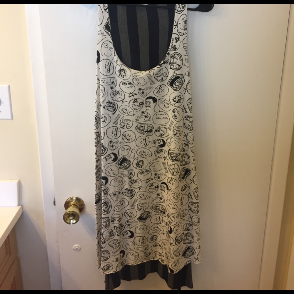 Two sides MeMe dress - used, like new