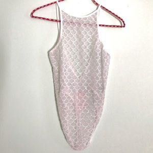 Nasty Gal Mermaid thong bodysuit