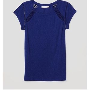Loft Ladder Lace Tee