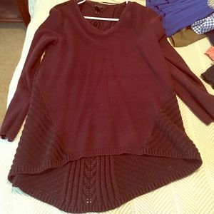Burgundy Sweater