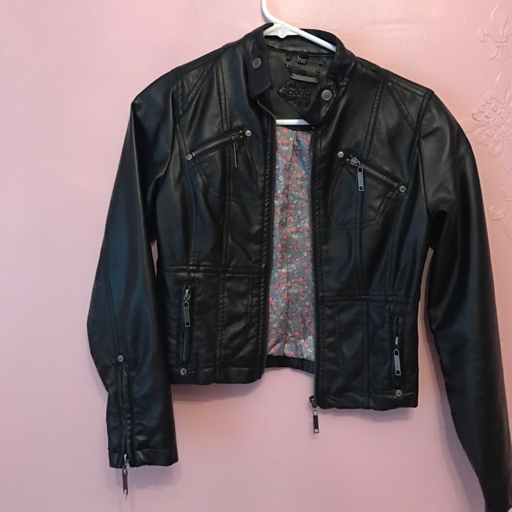 Leather jacket