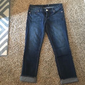 Express cropped jeans