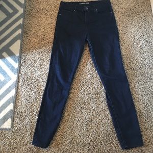 Express high-rise jeans
