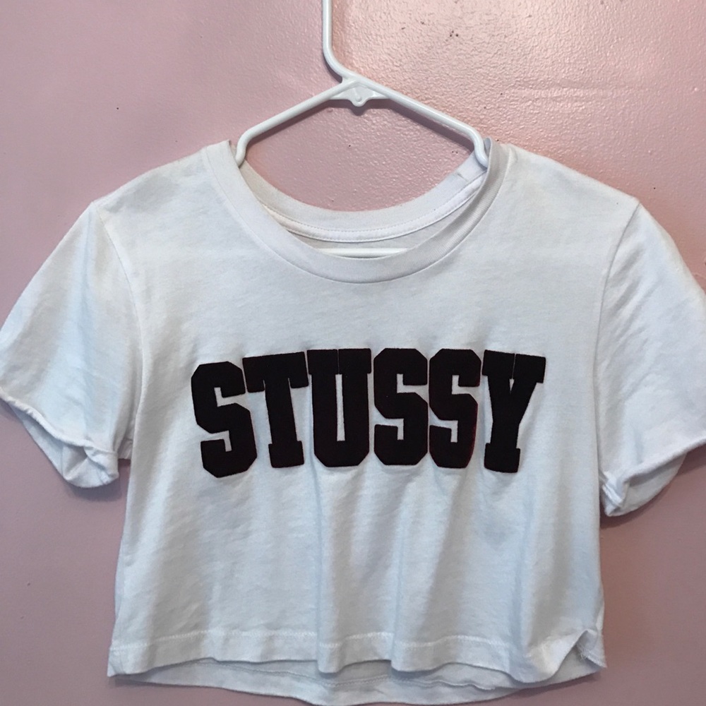 Stussy crop top