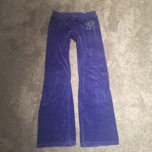 Purple/blue sweatpants