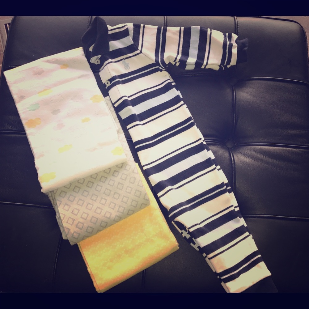 Polo onsie and blanket bundle
