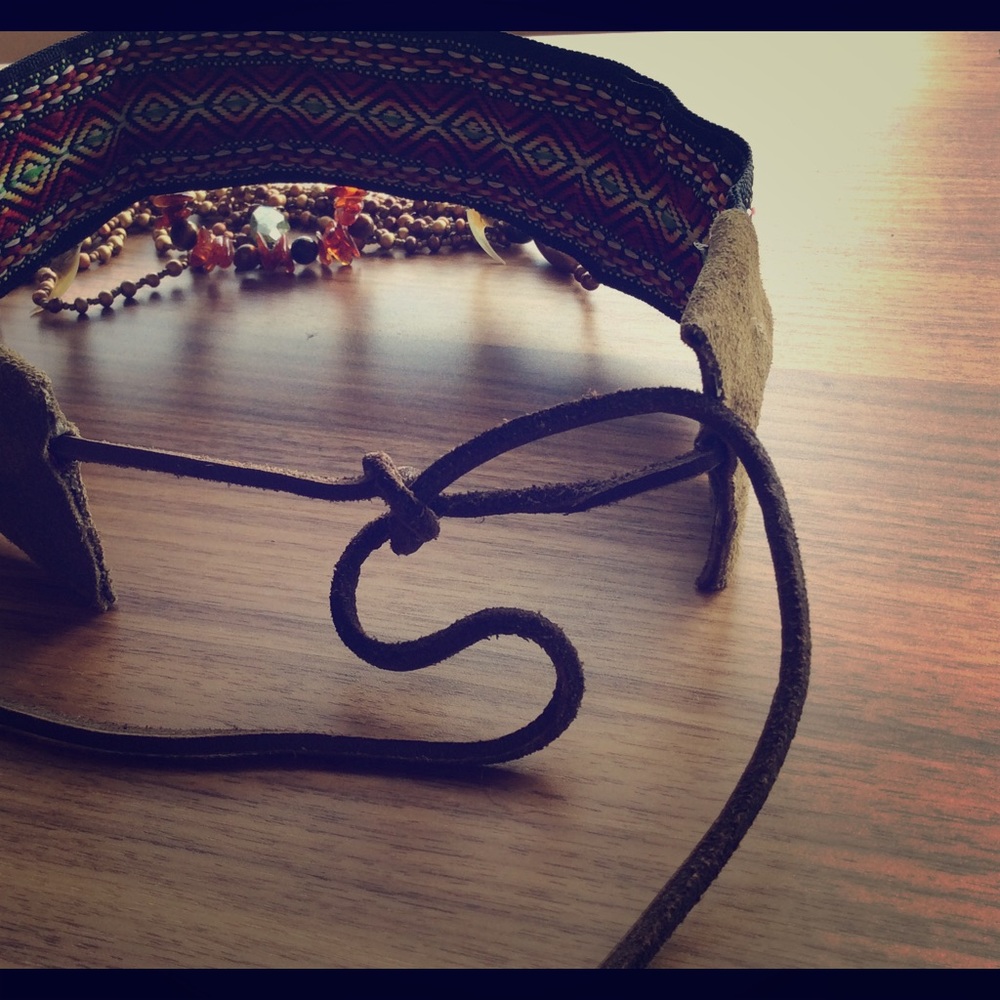 Handcrafted headdress, Boho, festival dance wear - Picture 3 of 3