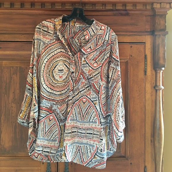 Tunic top!  Boho chic and super cute! - Picture 1 of 1