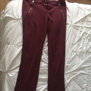 Maroon pants