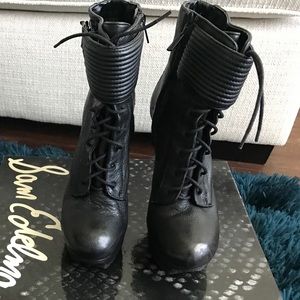 Sam Edelman Black Booties