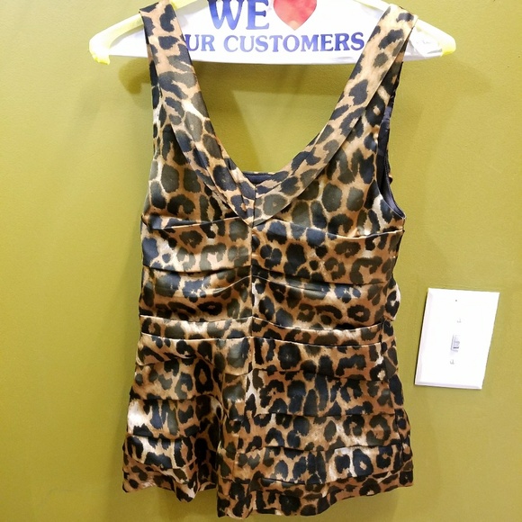 Express Leopard Top - Picture 2 of 3