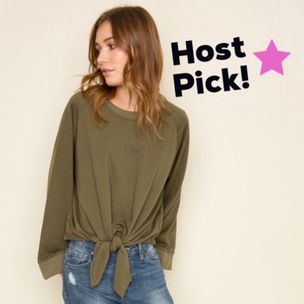 Ariana Sweater w/ Front Knot