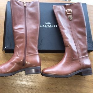 NEW size 10 Leather riding boots