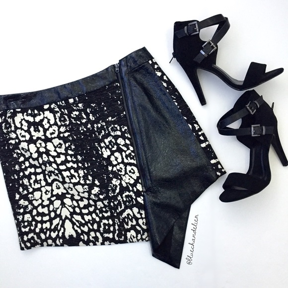 Asos Dresses & Skirts - {StyleStalker} asymmetric cheeta mini