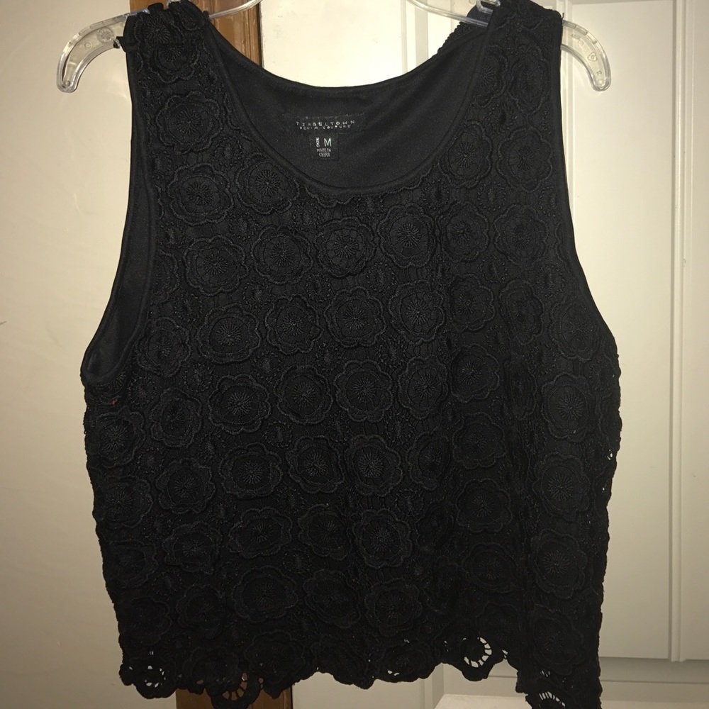 Lace tank top!