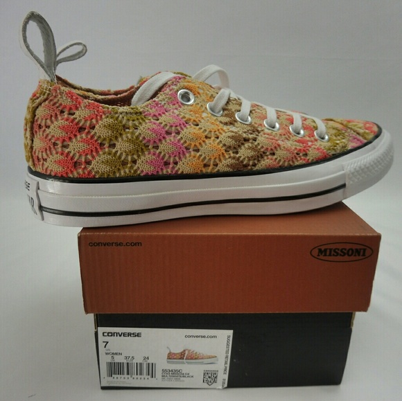 Converse, NWT, Women's Missoni Chuck Taylor - Picture 6 of 7