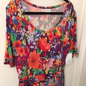 LuLaRoe HTF 2XL Ana spring dress.