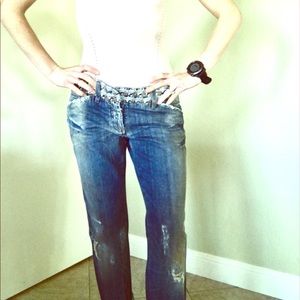 Dolce and Gabbana boyfriend jeans