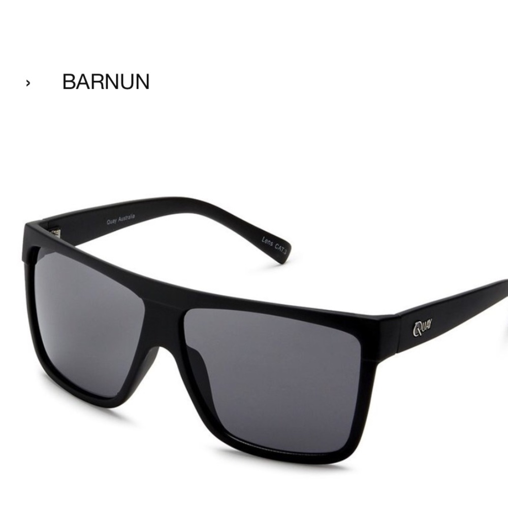 AUTHENTIC QUAY AUSTRALIA BARNUN SUNGLASSES
