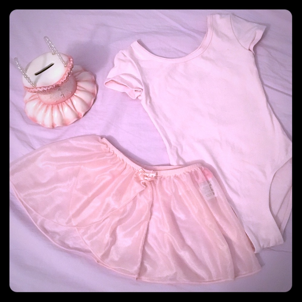 Ballet skirt and leotard