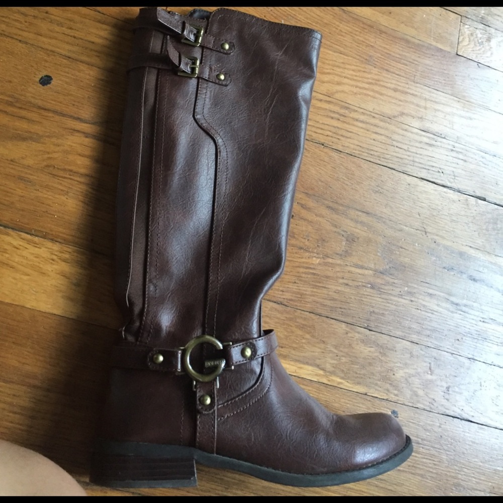 Gorgeous guess knee high boots