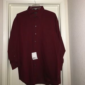 NWT!! Axcess long sleeve button down shirt