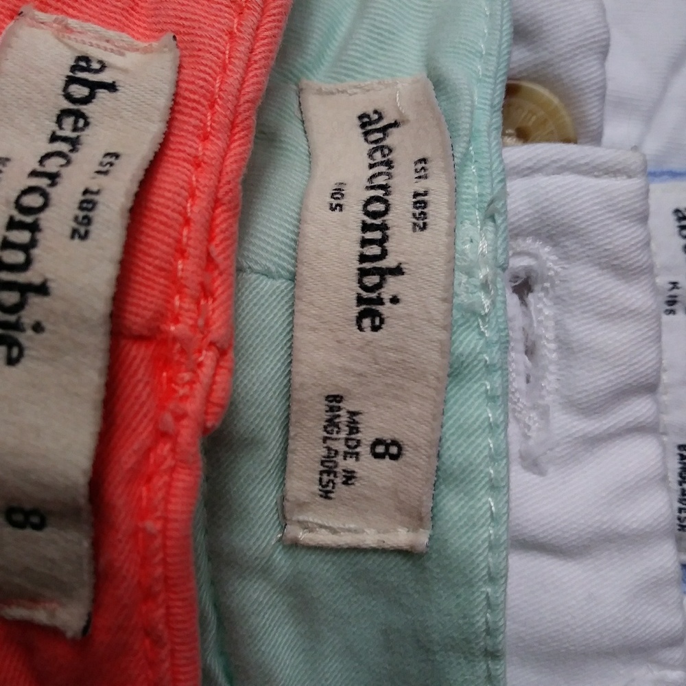 Abercrombie girl's size 8 shorts