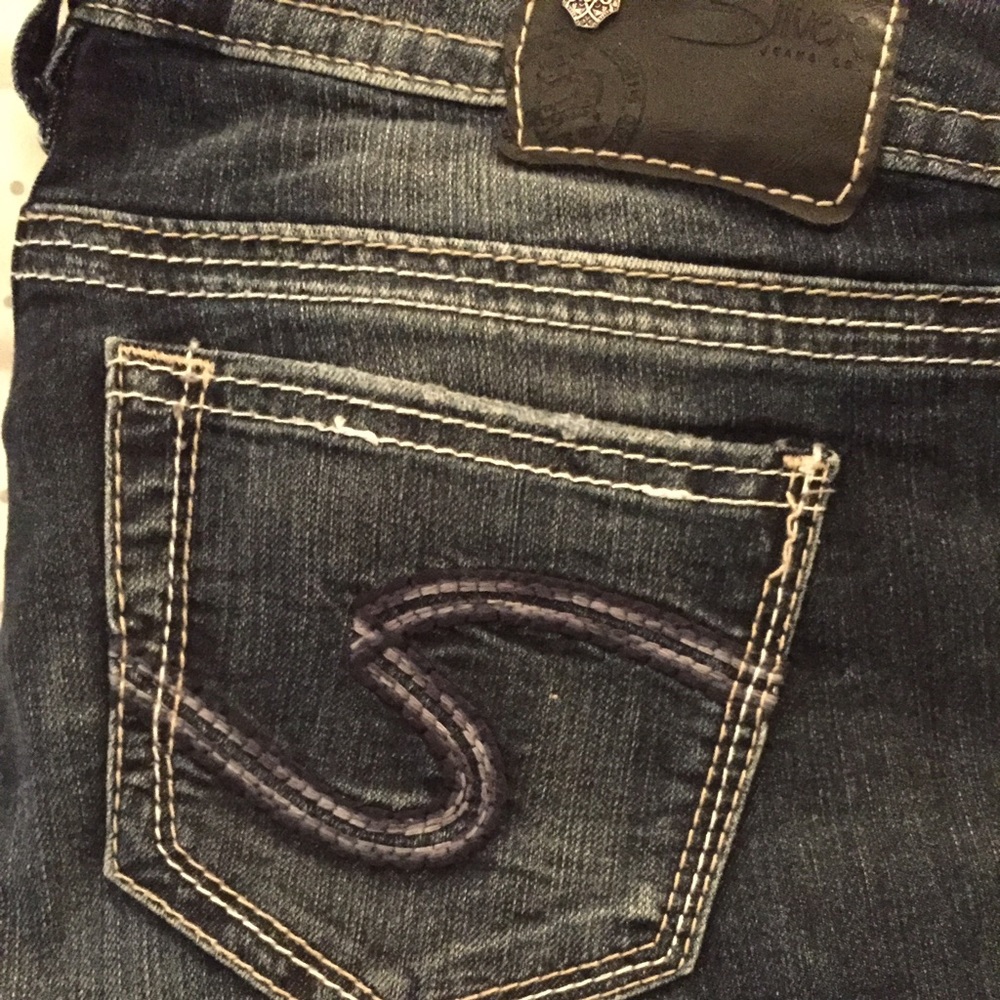 Silver Aiko Skinny Jeans