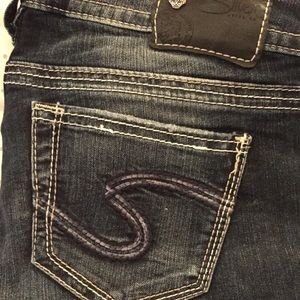 Silver Aiko Skinny Jeans