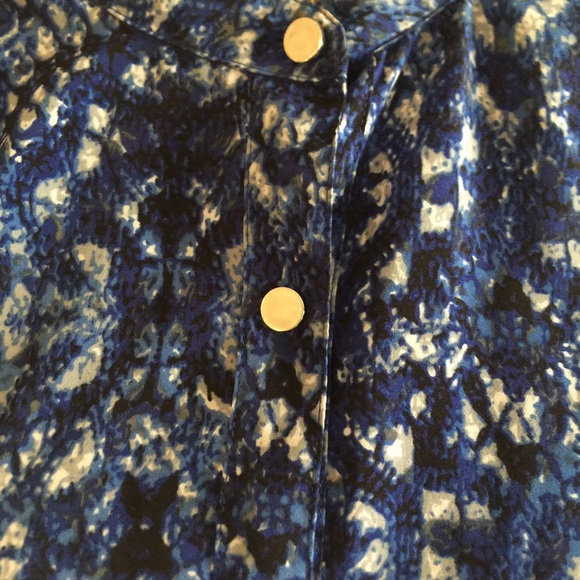 Blue print cardigan - Picture 3 of 7