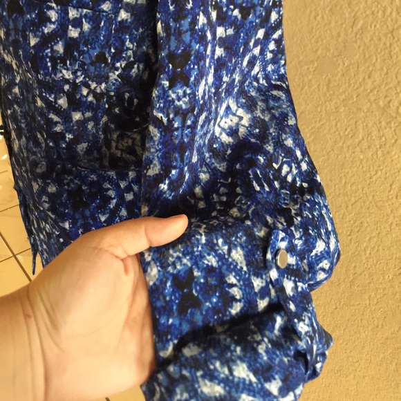 Blue print cardigan - Picture 5 of 7