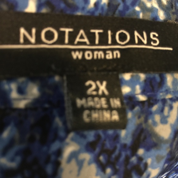 Blue print cardigan - Picture 7 of 7