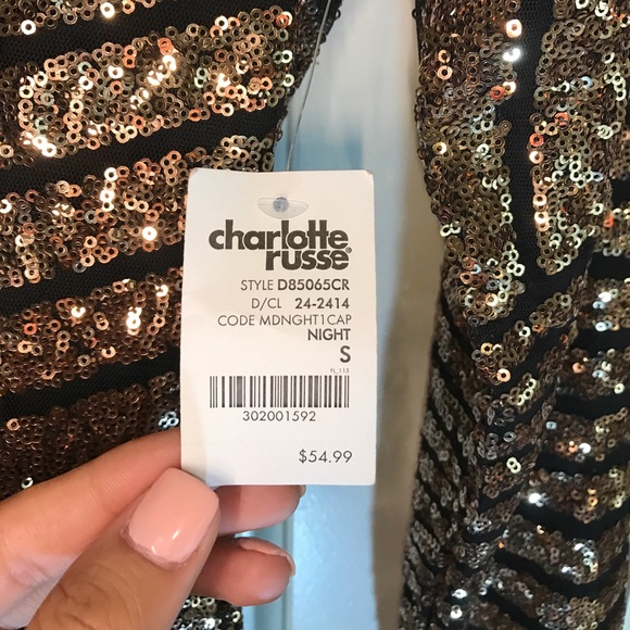 Gold sequin dress - Picture 6 of 6