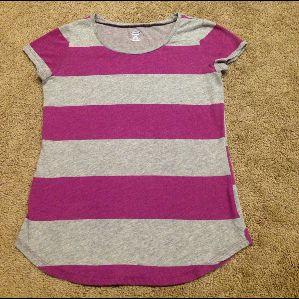 Girls striped t-shirt