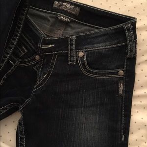 Silver Camden Skinny Jeans