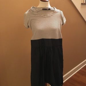 Outback Red Stripped Tee and Denim Dress