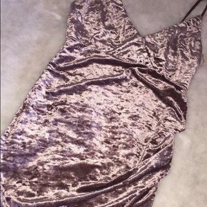 Forever 21 velvet dress