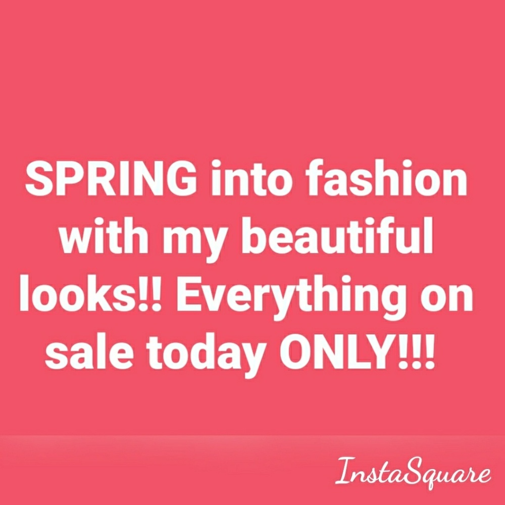 EVERYONE  COME AND CHECK THE SALE OUT!!!