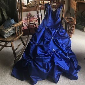 Beautiful Cobalt Blue Dress.